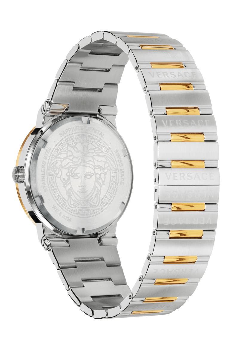 Greca Logo Bracelet Watch, 41mm, Alternate, color, TTE