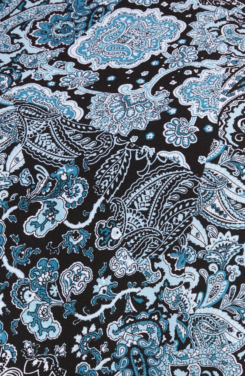 MICHAEL Michael Kors Arabesque Paisley Short Sleeve Top, Alternate, color, 