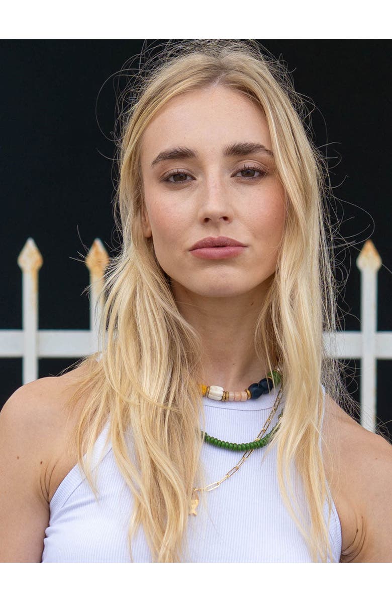 By Lilla Martini Necklace, Alternate, color, Green