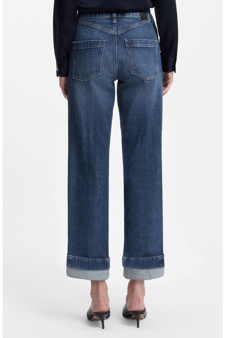 Parkway Slim Straight Leg Jeans, Alternate, color, DARK BLUE