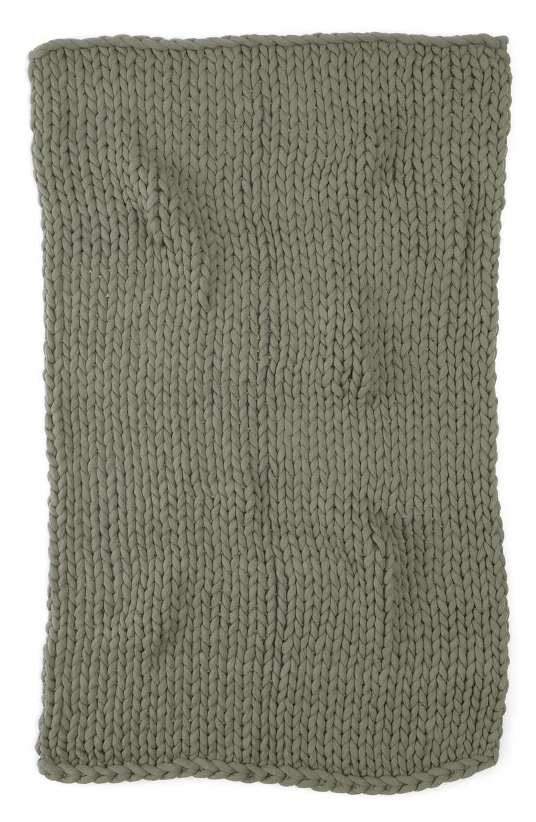 Bearaby Tree Napper Weighted Knit Blanket, Alternate, color, Sage