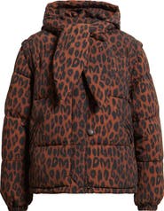 Damson Madder Pearl Convertible Hooded Puffer Jacket