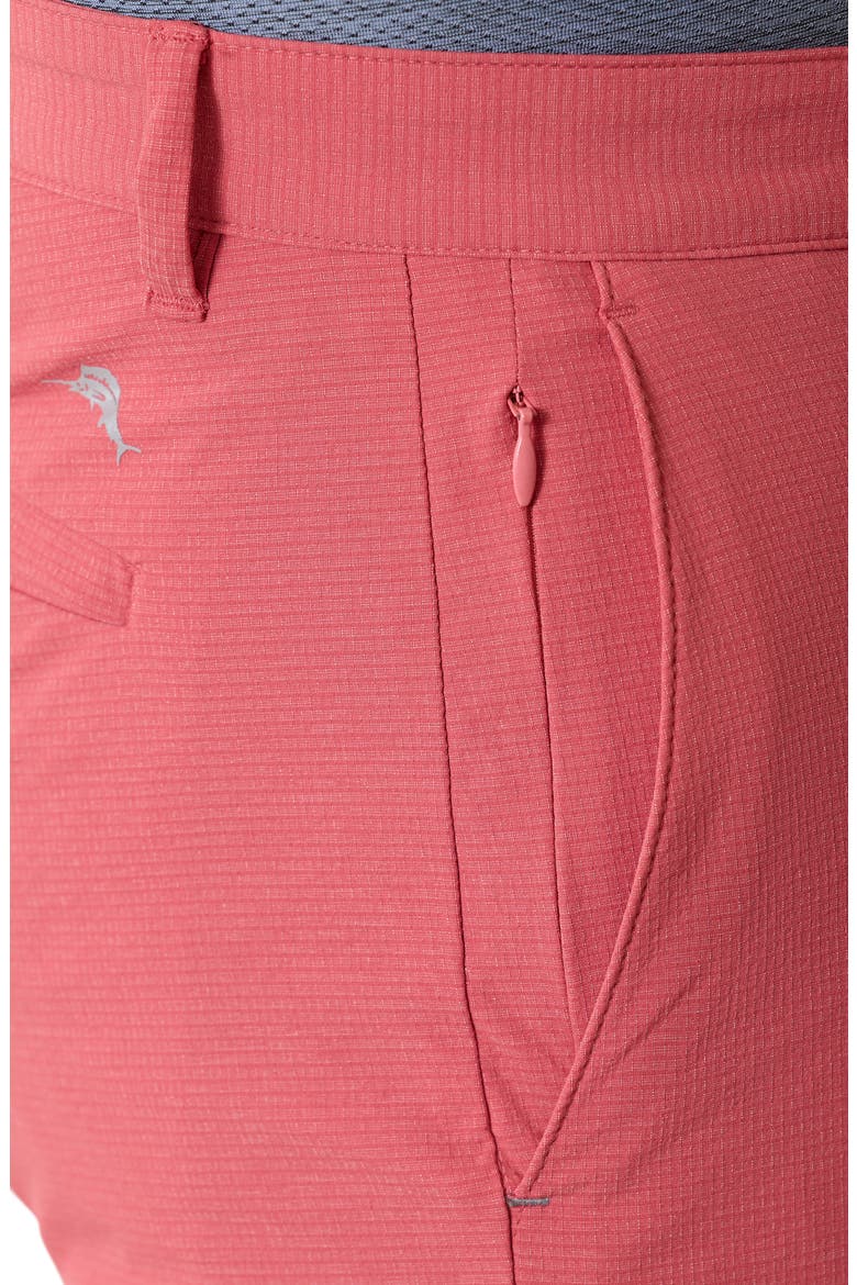 Chip Shot Performance Golf Shorts, Alternate, color, RED GINGER
