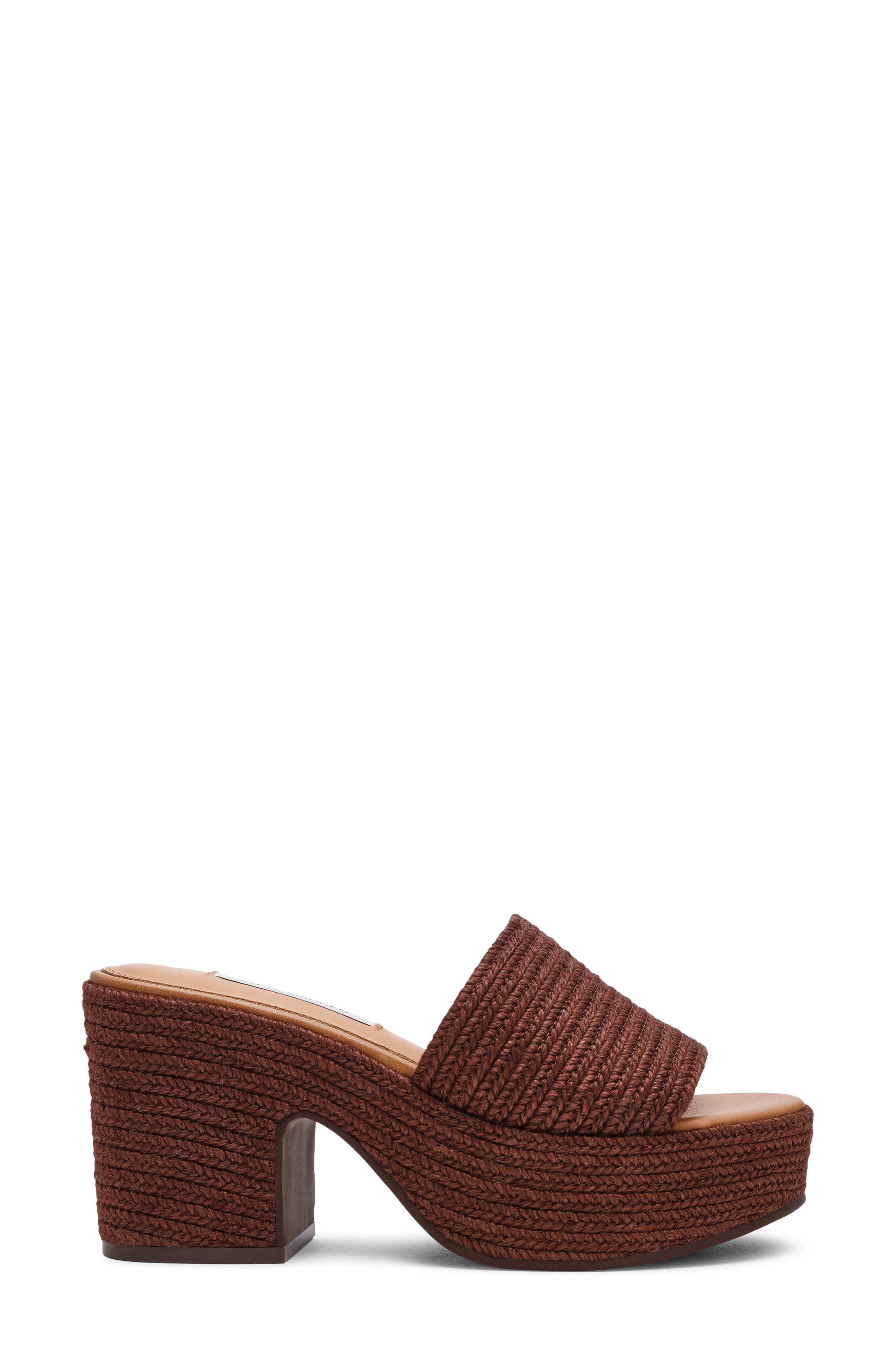 Steve Madden Trippy Platform Sandal, Alternate, color, Brown