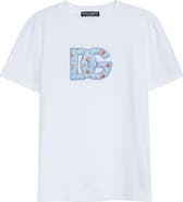 Dolce&Gabbana Embroidered Logo Short Sleeve T-Shirt