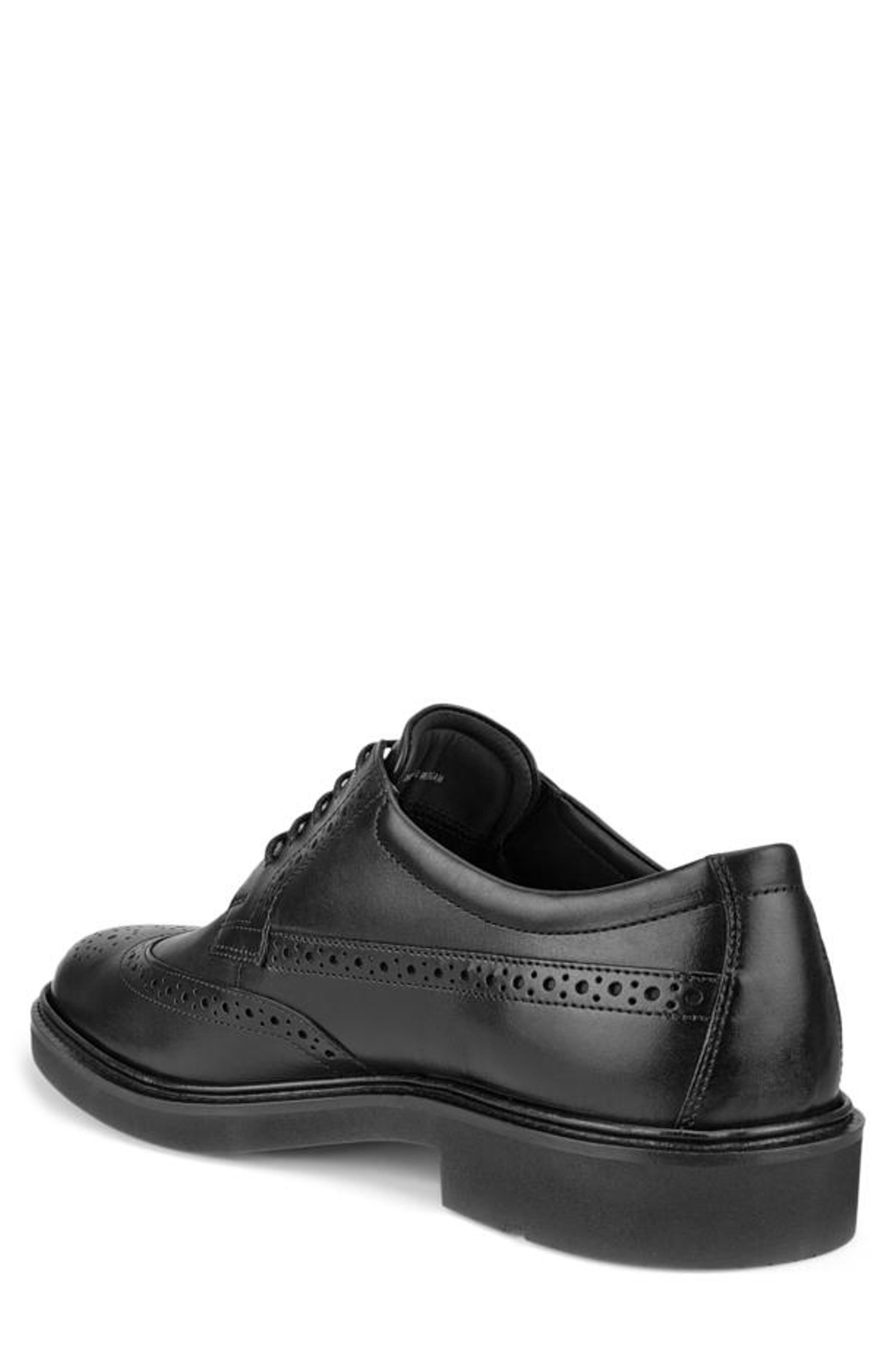 ECCO Metropole London Wingtip Oxford, Alternate, color, Black