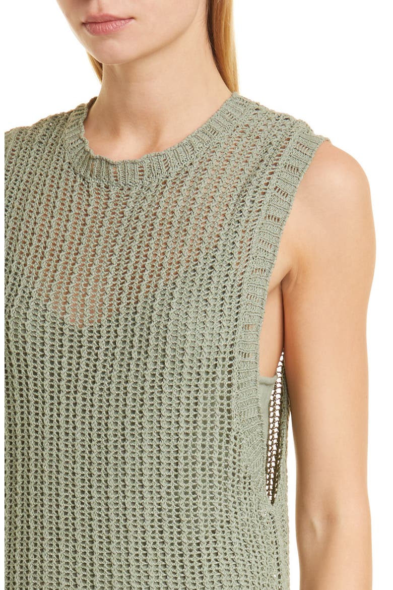 Riley Sleeveless Maxi Dress, Alternate, color, SAGE GREEN