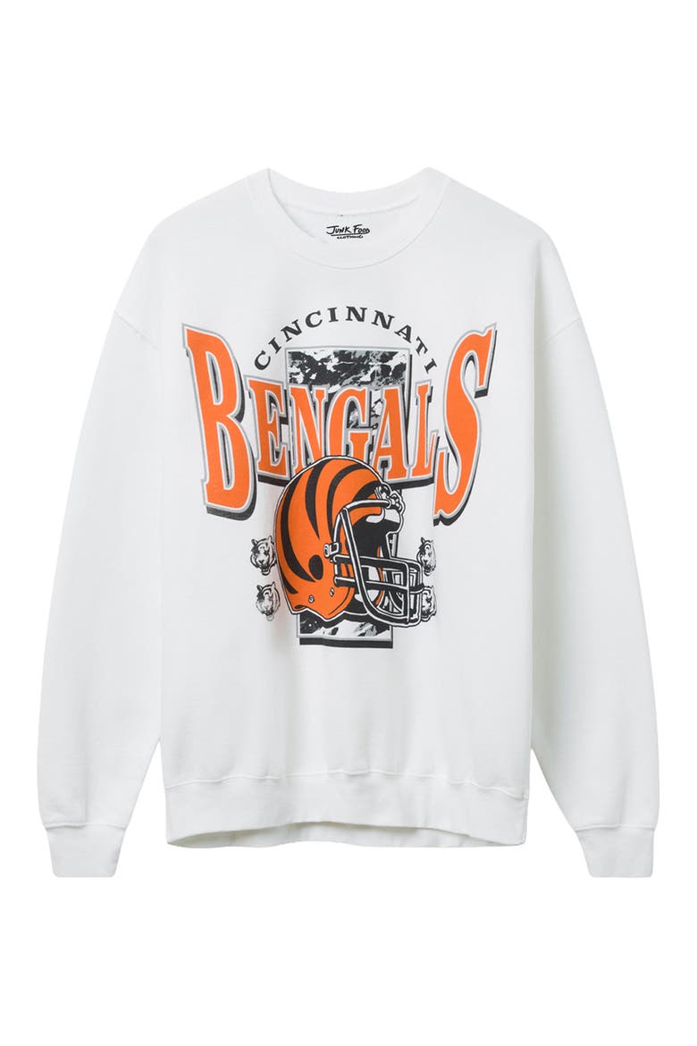 Cincinnati Bengals Conversion Graphic Sweatshirt, Main, color, WHITE