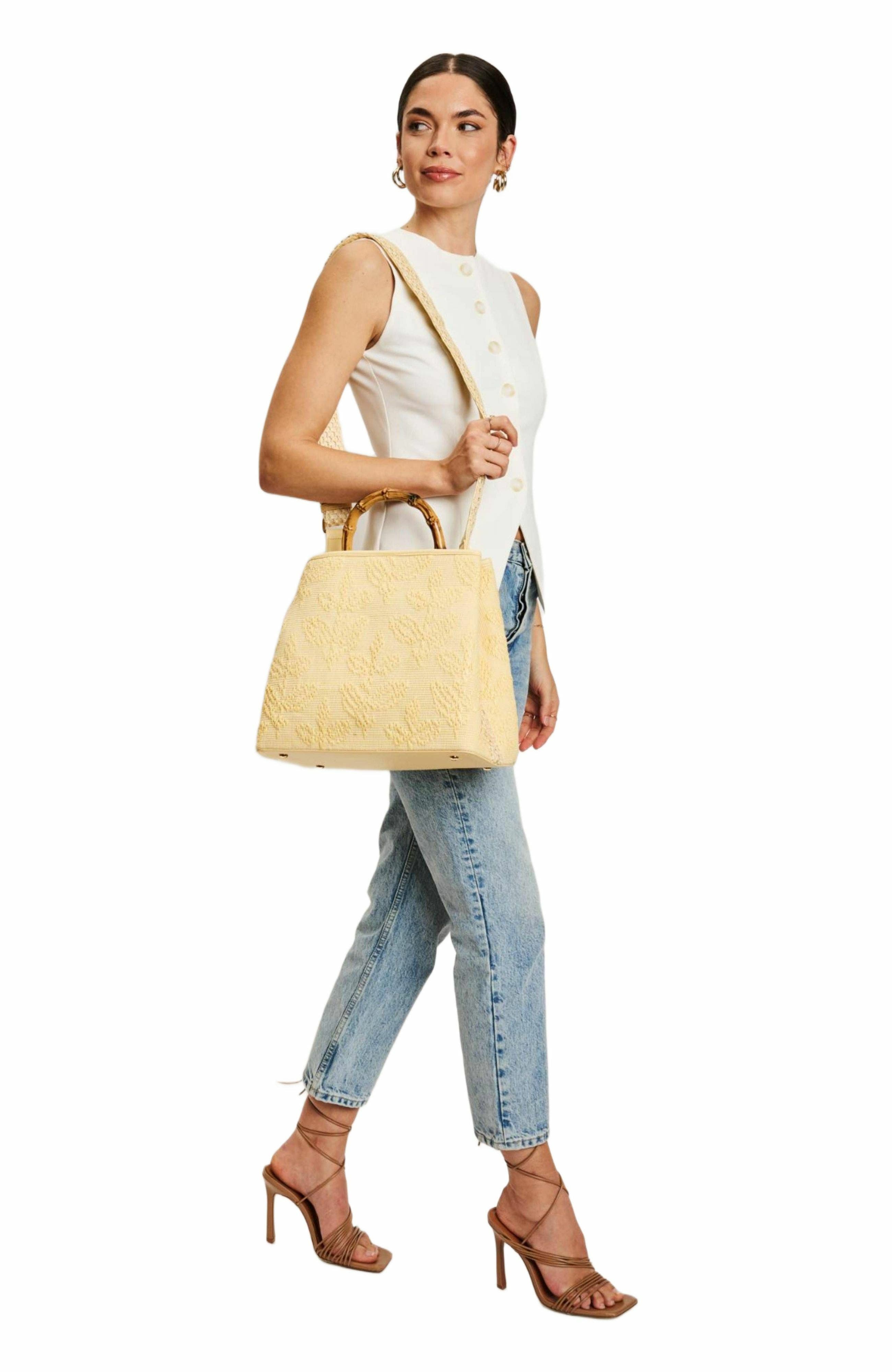 MODA LUXE Riviera Tote, Alternate, color, Natural