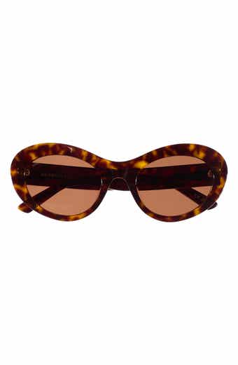 Balenciaga 55mm Oval Sunglasses