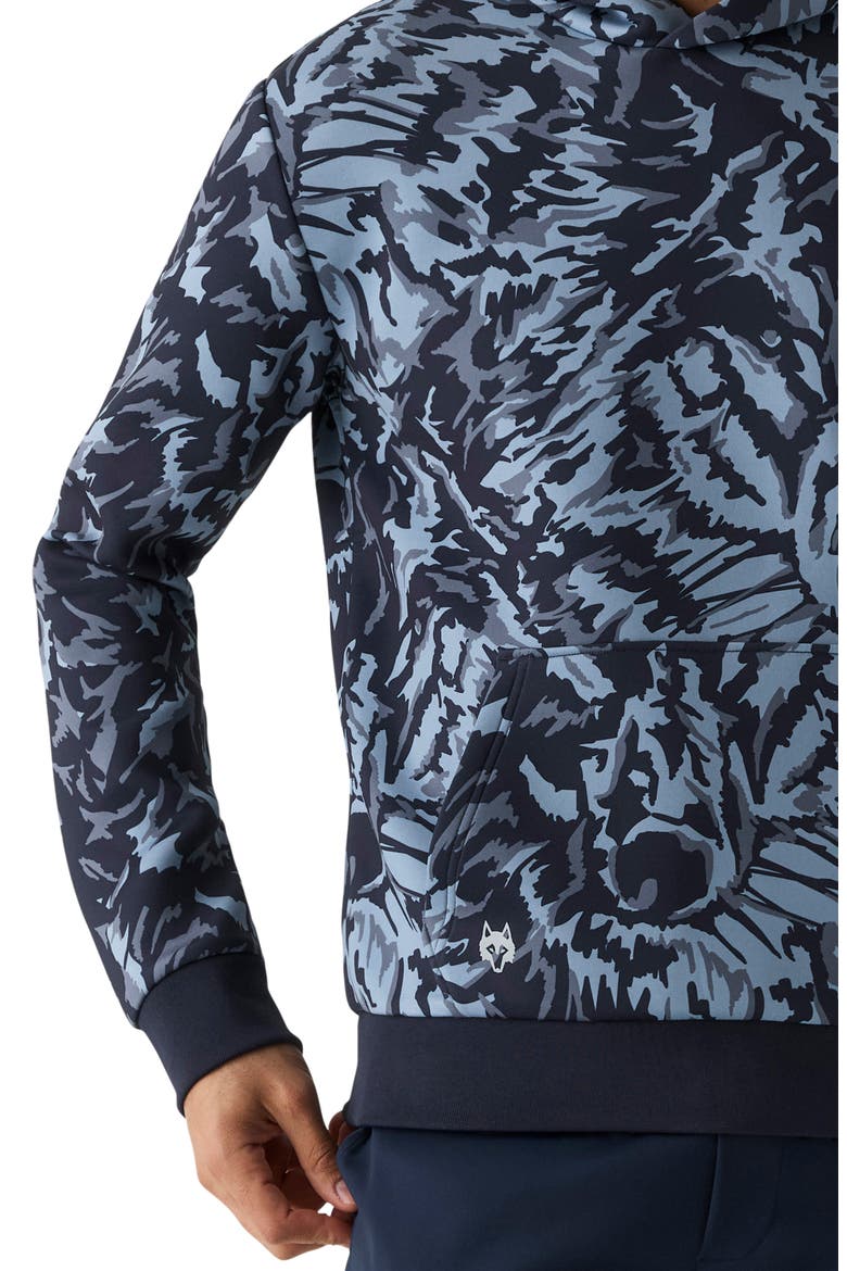 Midas Camouflage Performance Hoodie, Alternate, color, BONNEVILLE