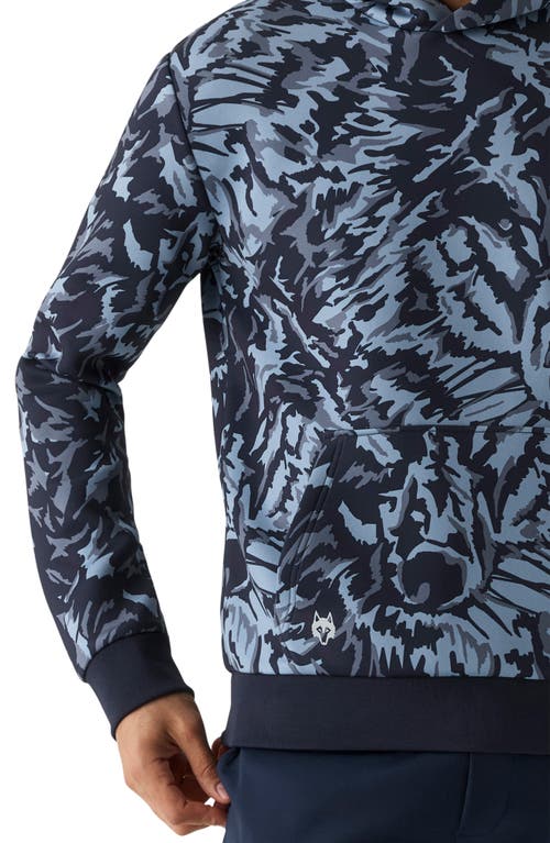 Greyson Midas Camouflage Performance Hoodie In Gray