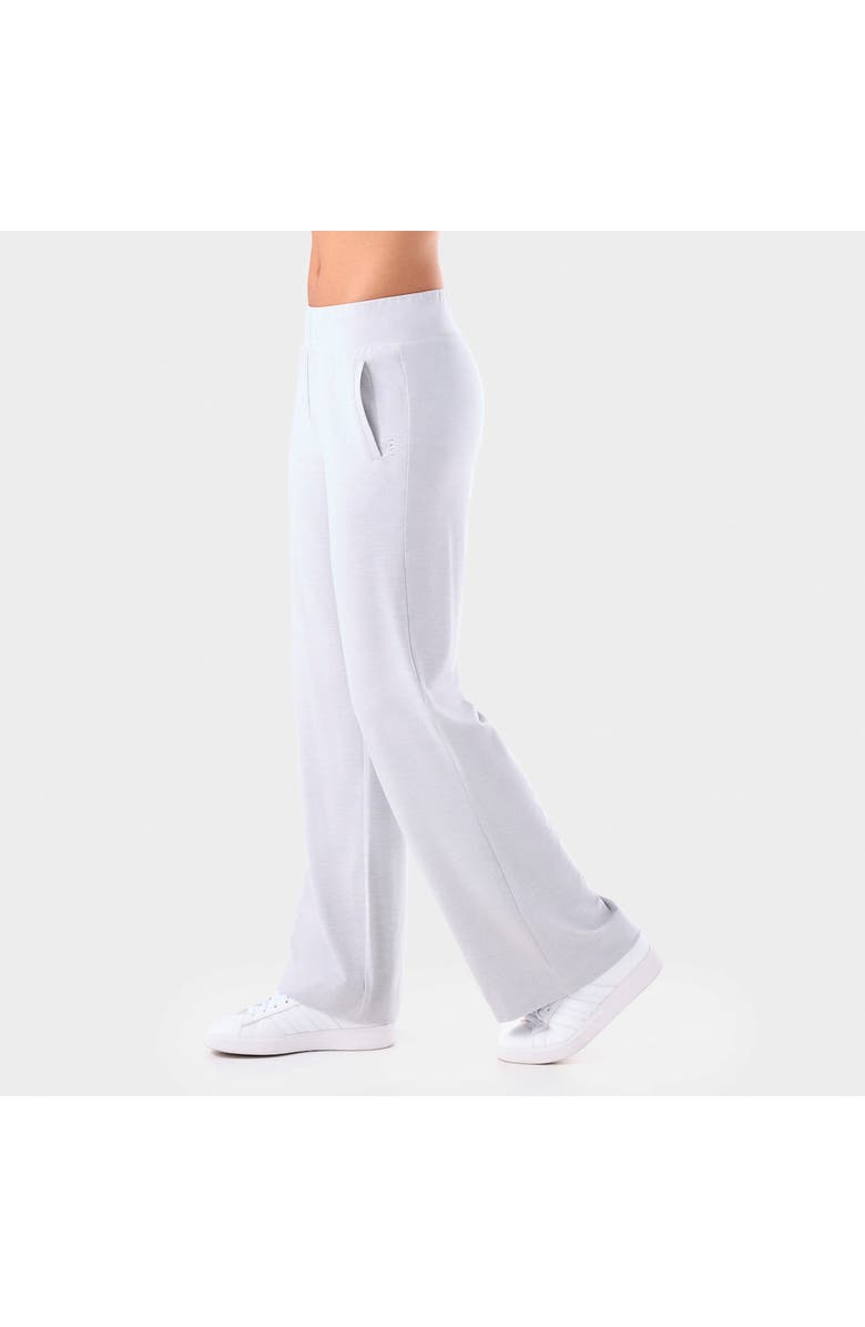 Tavi Brushed Tec Knit Wide Leg Pant, Alternate, color, Ash