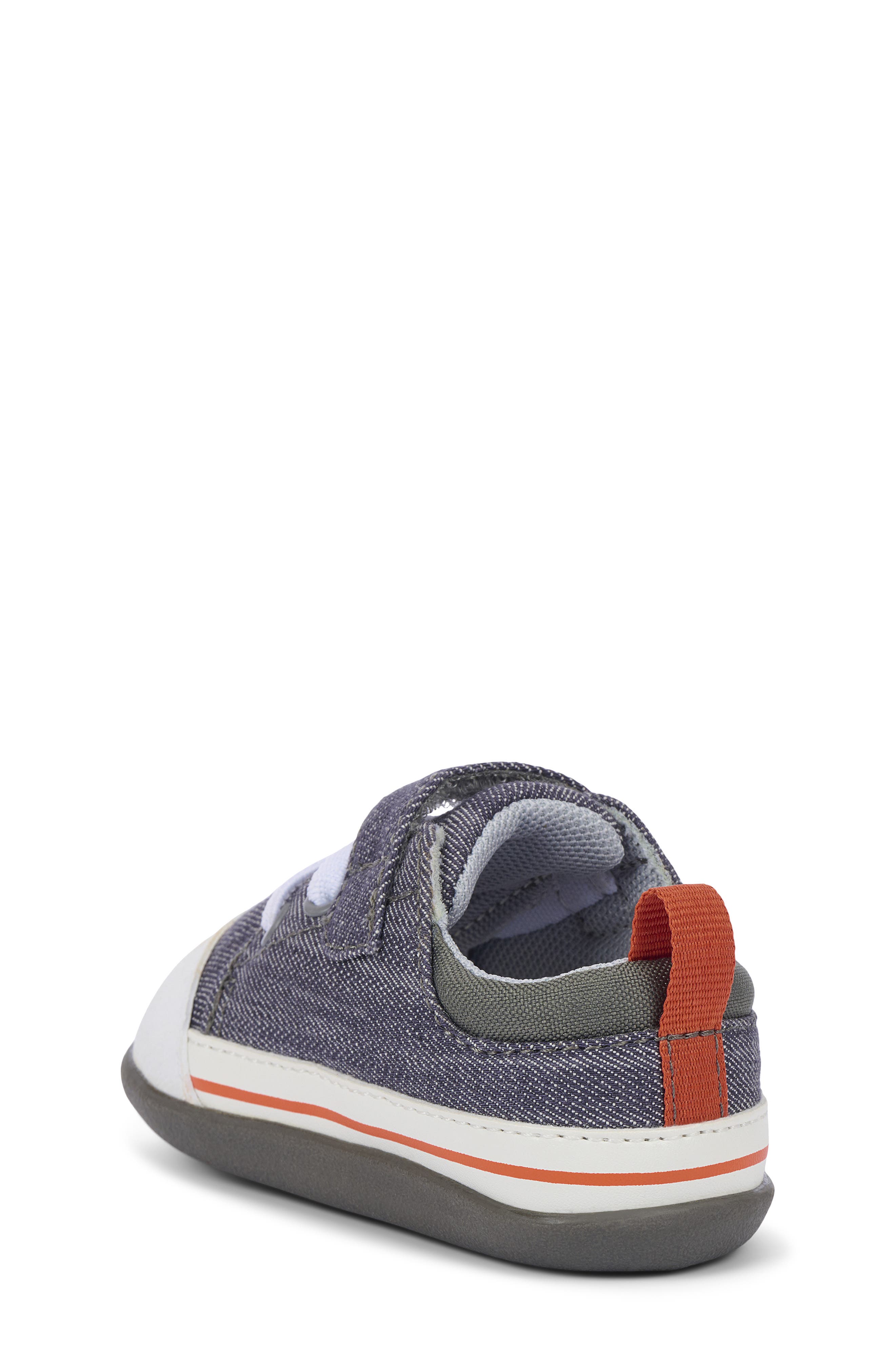 See Kai Run Kids' Stevie Mini Sneaker, Alternate, color, Gray Denim
