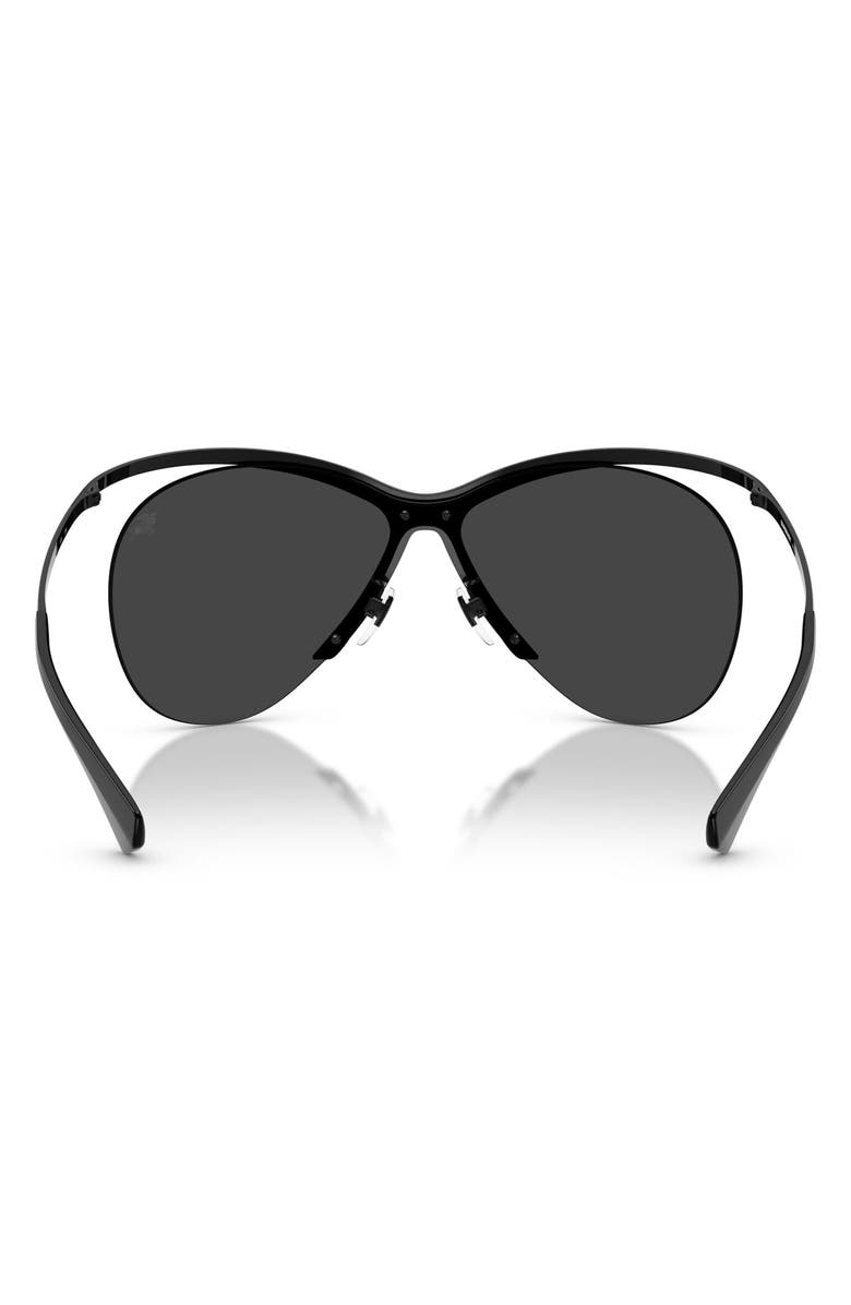 Burberry 137mm Cat Eye Sunglasses, Alternate, color, 