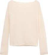 MANGO Semisheer Alpaca Blend Sweater