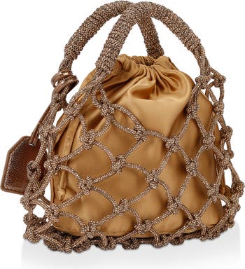 Small Crystal Macramé Bag