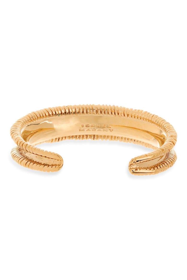 Cuff Bracelet, Alternate, color, DORE