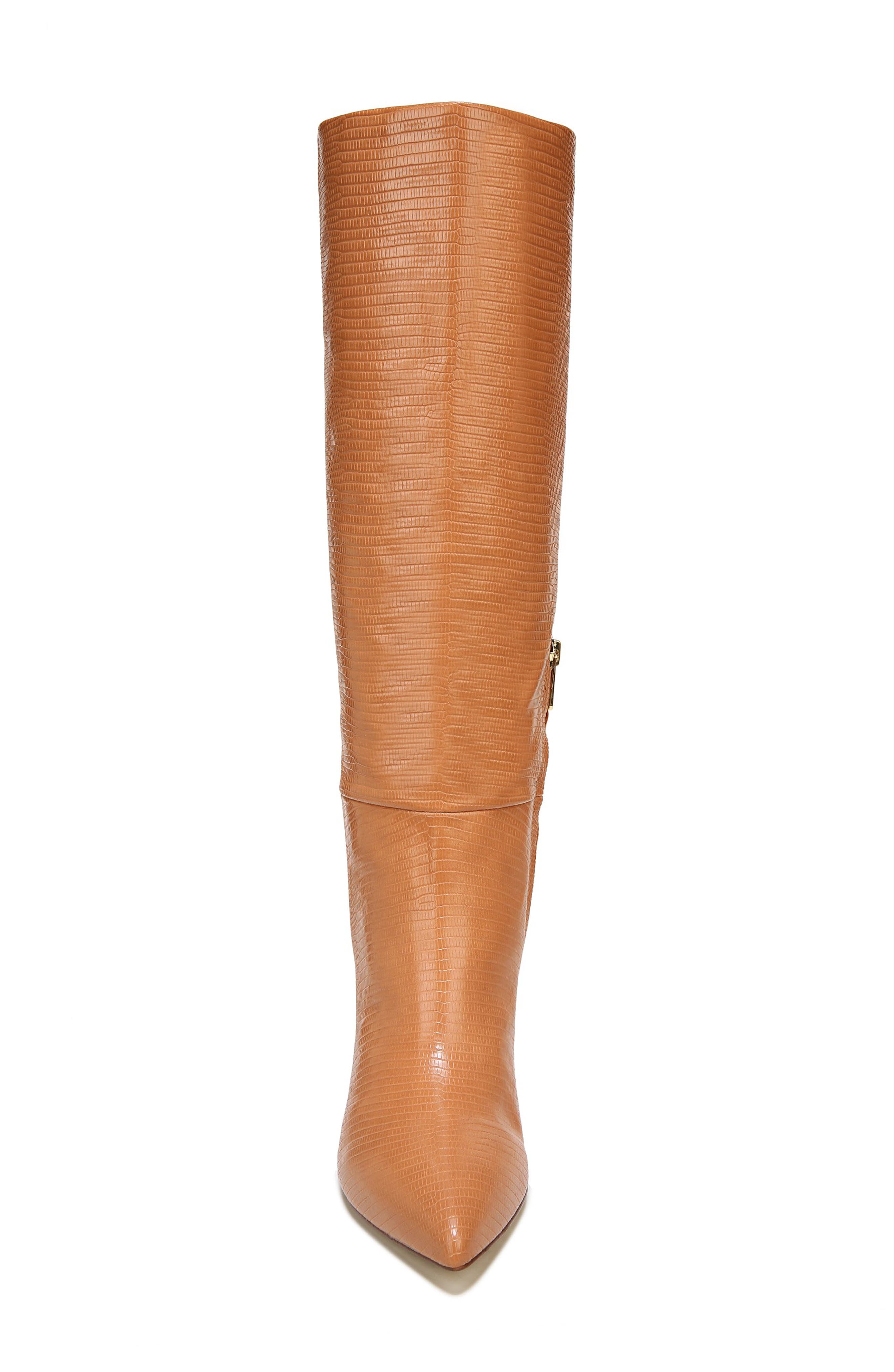 Uma Knee High Boot, Alternate, color, COPPER LEATHER