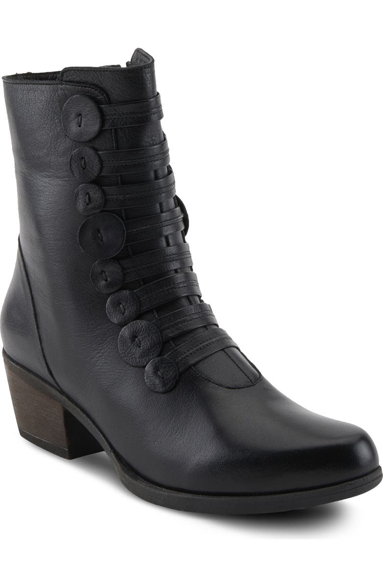 Spring Step Garibaldi Bootie, Main, color, Black