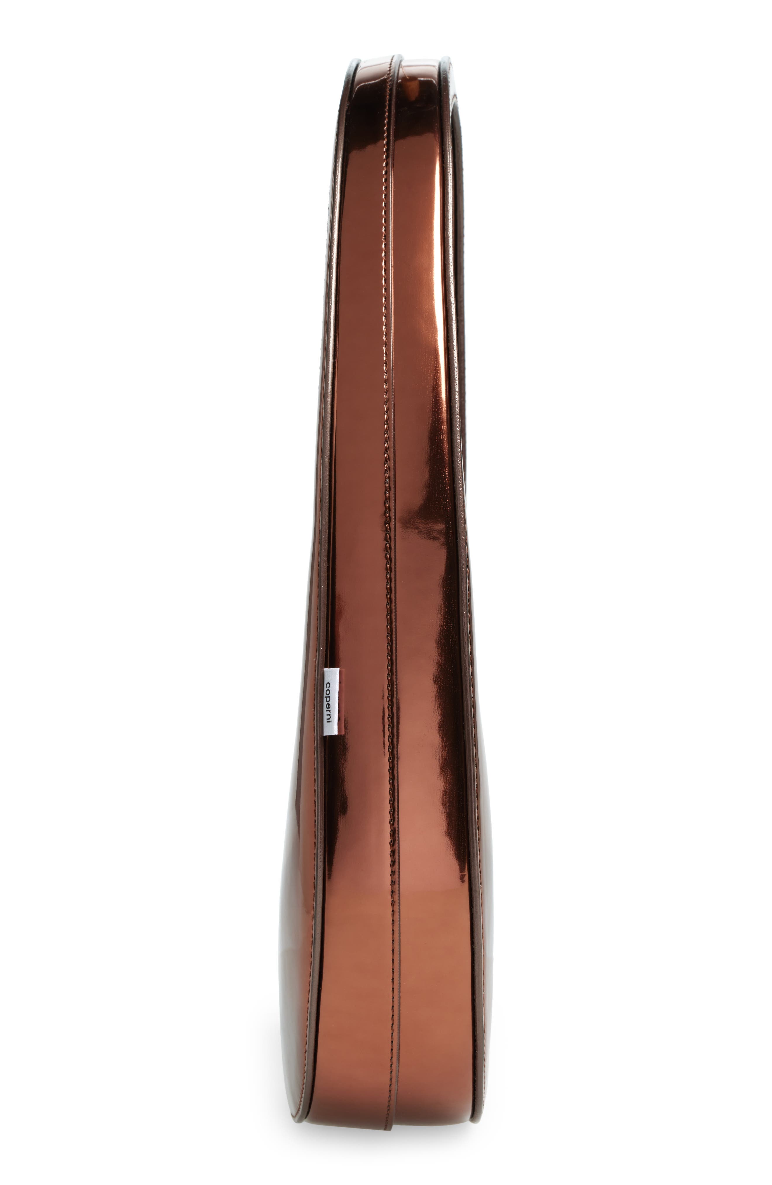Coperni Swipe Metallic Top Handle Bag, Alternate, color, 