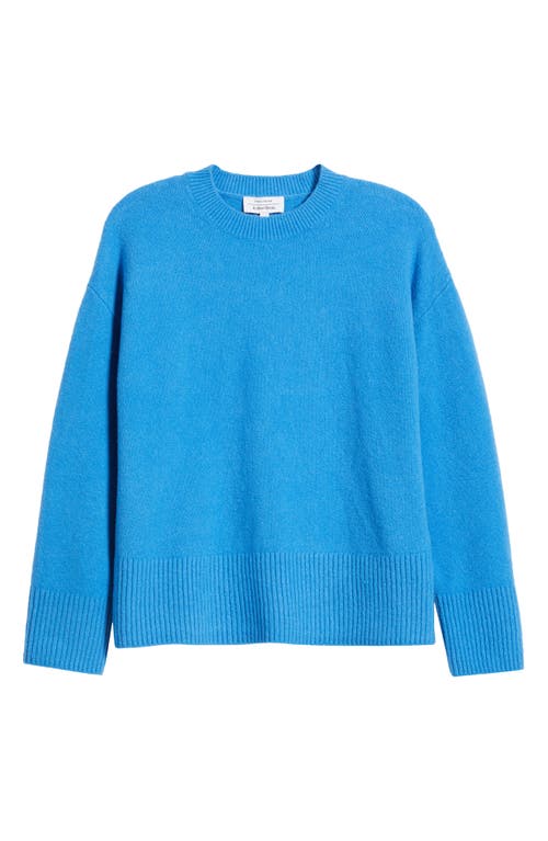 Shop & Other Stories Crewneck Sweater In Blue Medium