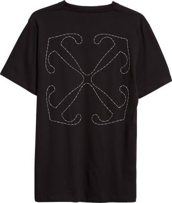 Tシャツ・カットソー Off-White T-Shirt With Arrow Embroidery T-shirt with 'Arrow' print OFF - WHITE | Blondie Shop