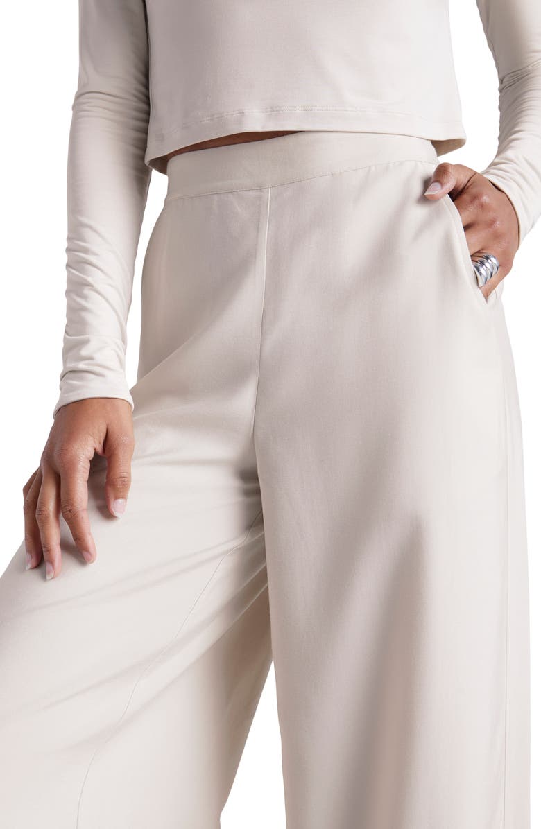 Splendid x Kate Young Wide Leg Pants, Alternate, color, 