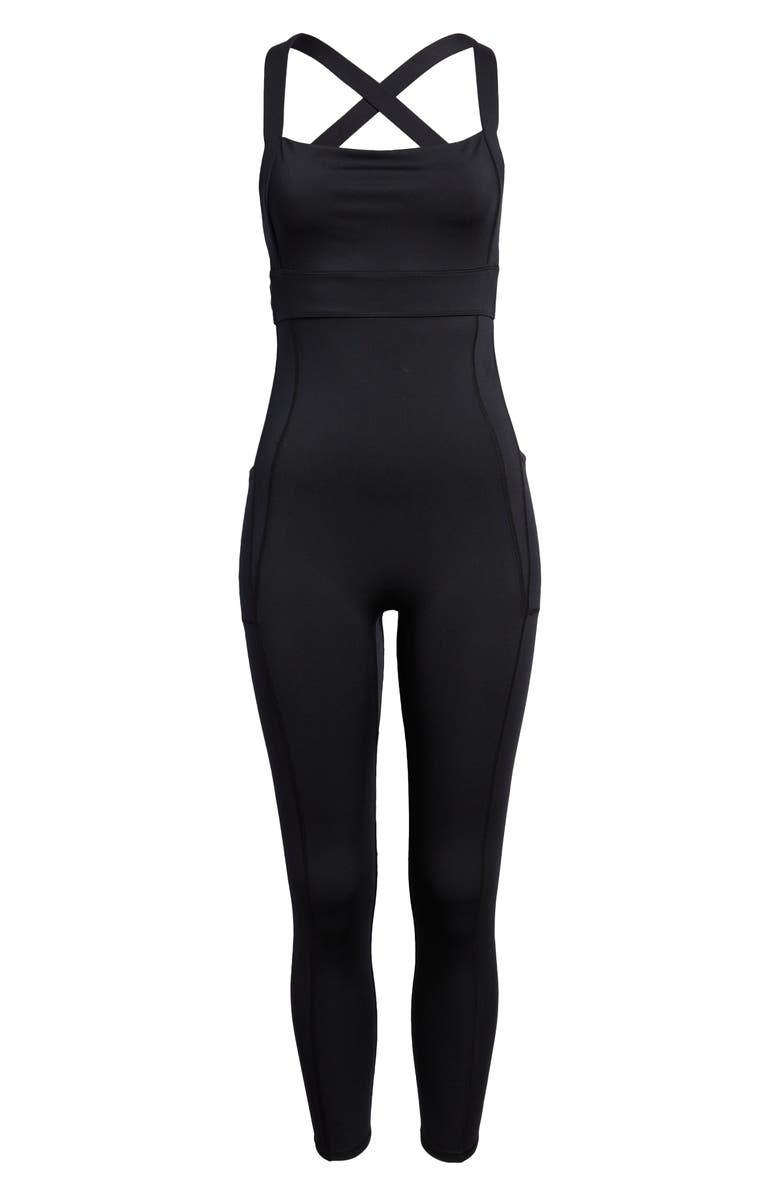 FP Movement by Free People High Open Back Strappy Jumpsuit, Alternate, color, 