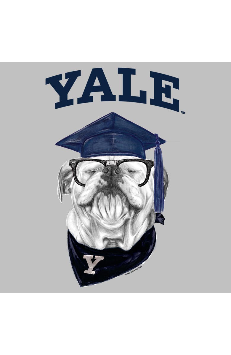 Yale University Women's Yale University Handsome Dan Graduation Graphic T-Shirt, Alternate, color, Athletic Heather