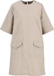 Barbour Luna Cotton Swing Minidress