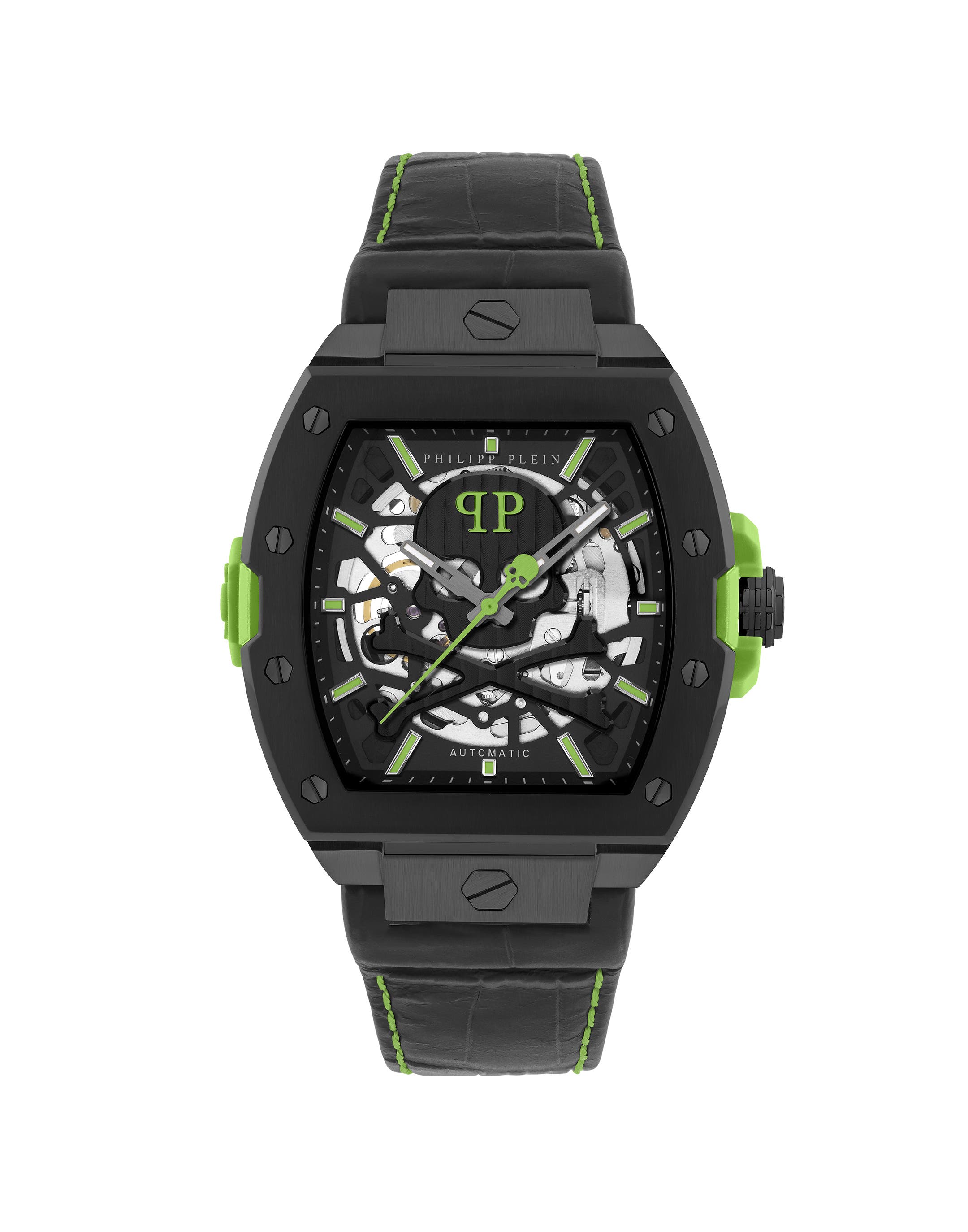 selected black+greenfluo