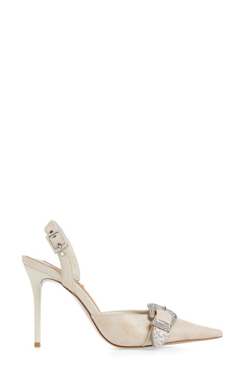 Steve Madden Delilah White Distressed In White Distressed