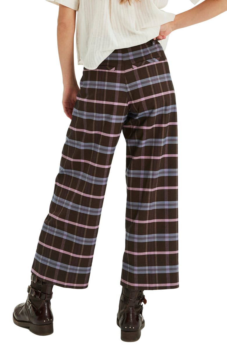 Free People Acadia Stripe Crop Trousers, Alternate, color, 