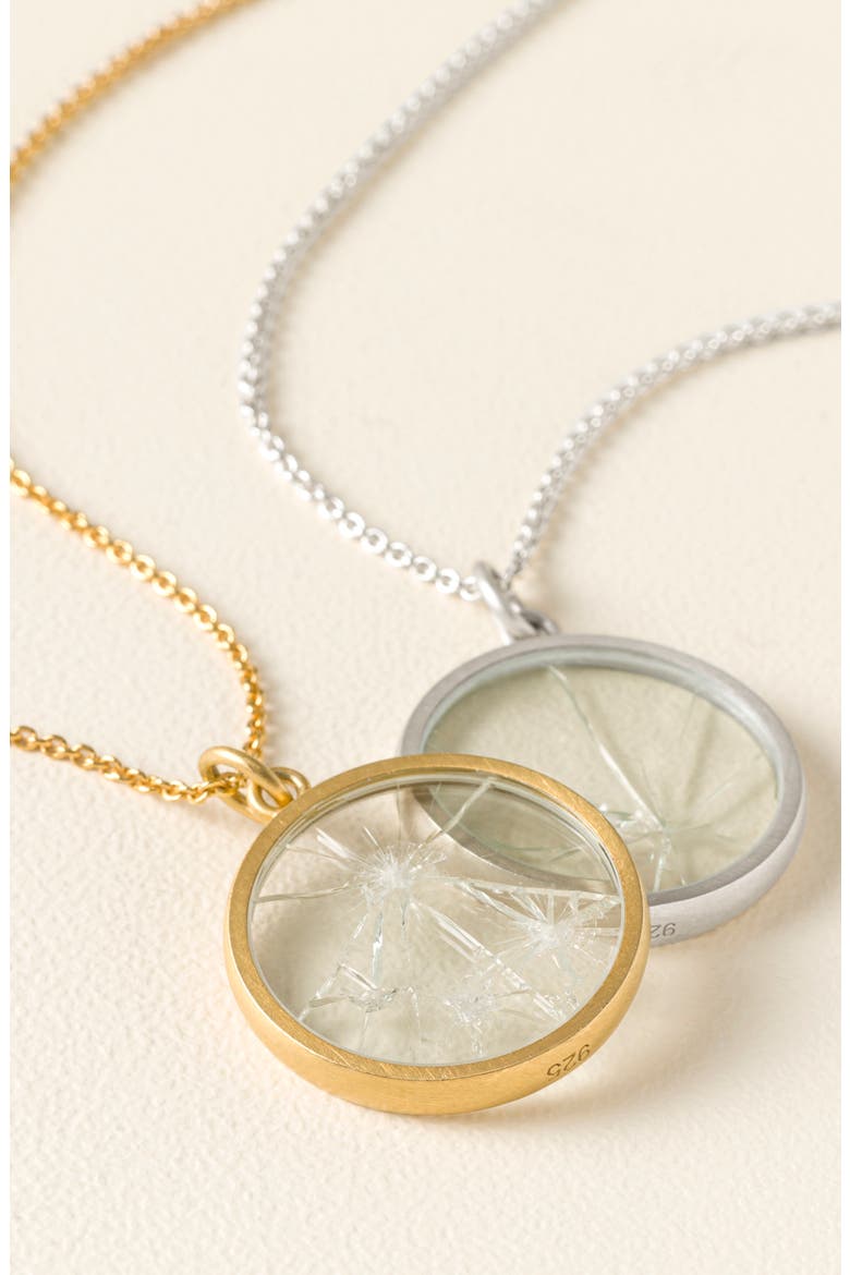 Shattered Glass Ceiling Necklace, Alternate, color, Multi