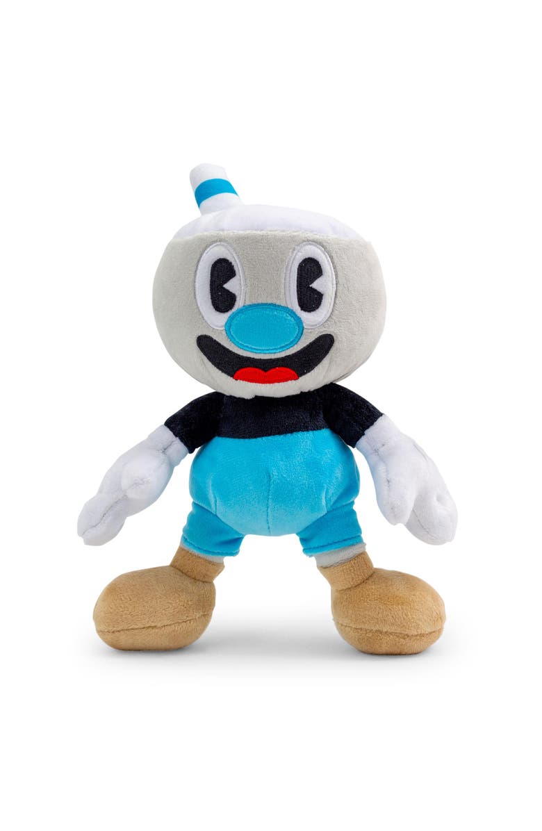 Toynk Cuphead 8-Inch Collector Plush Toy | Mugman, Main, color, Blue