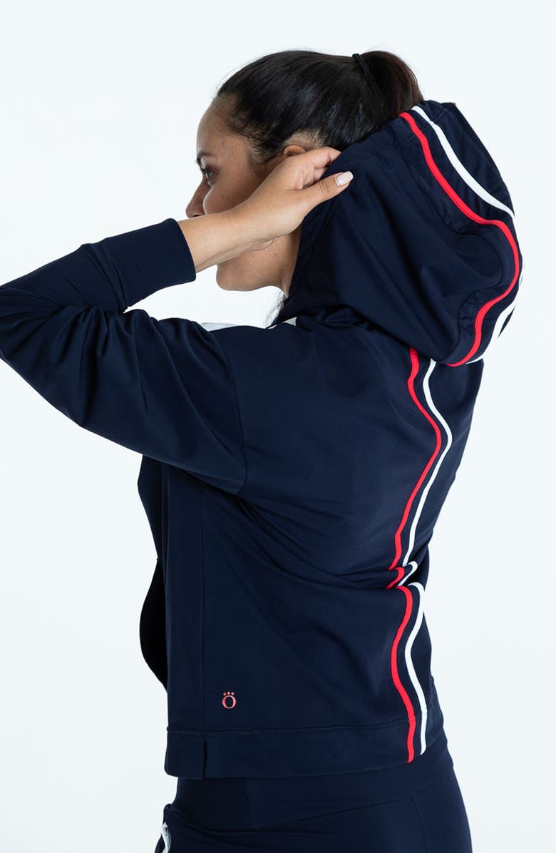 KINONA Apres 18 Sporty Stripe Hoodie, Alternate, color, 