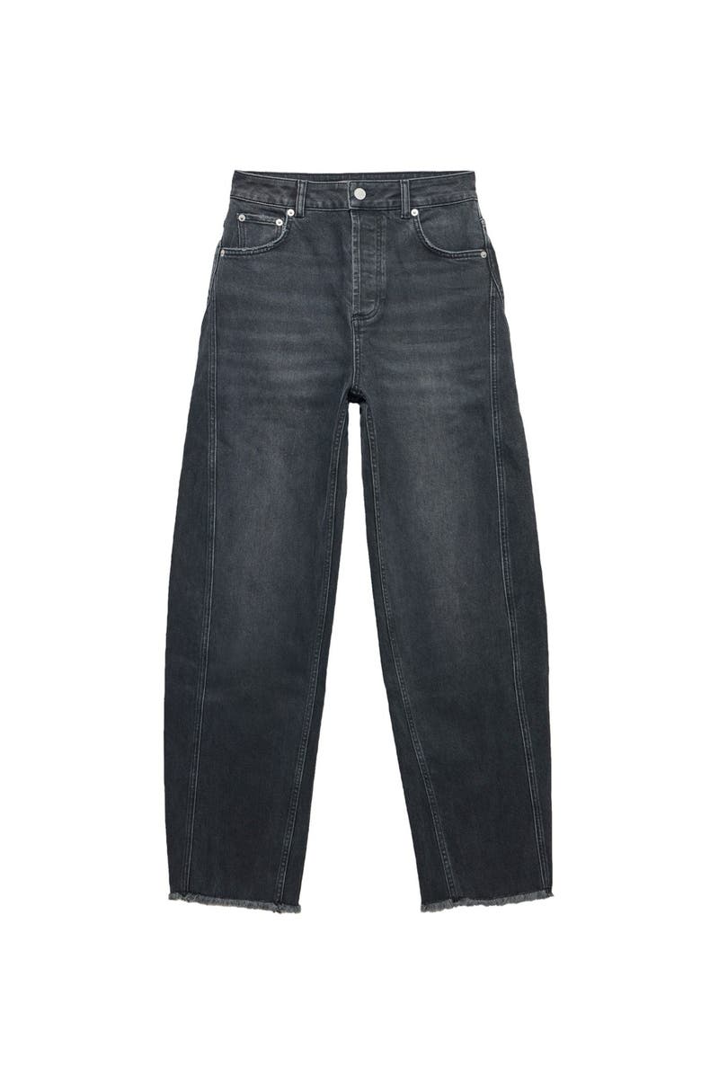 MINT VELVET Barrel Leg Jeans, Alternate, color, Black