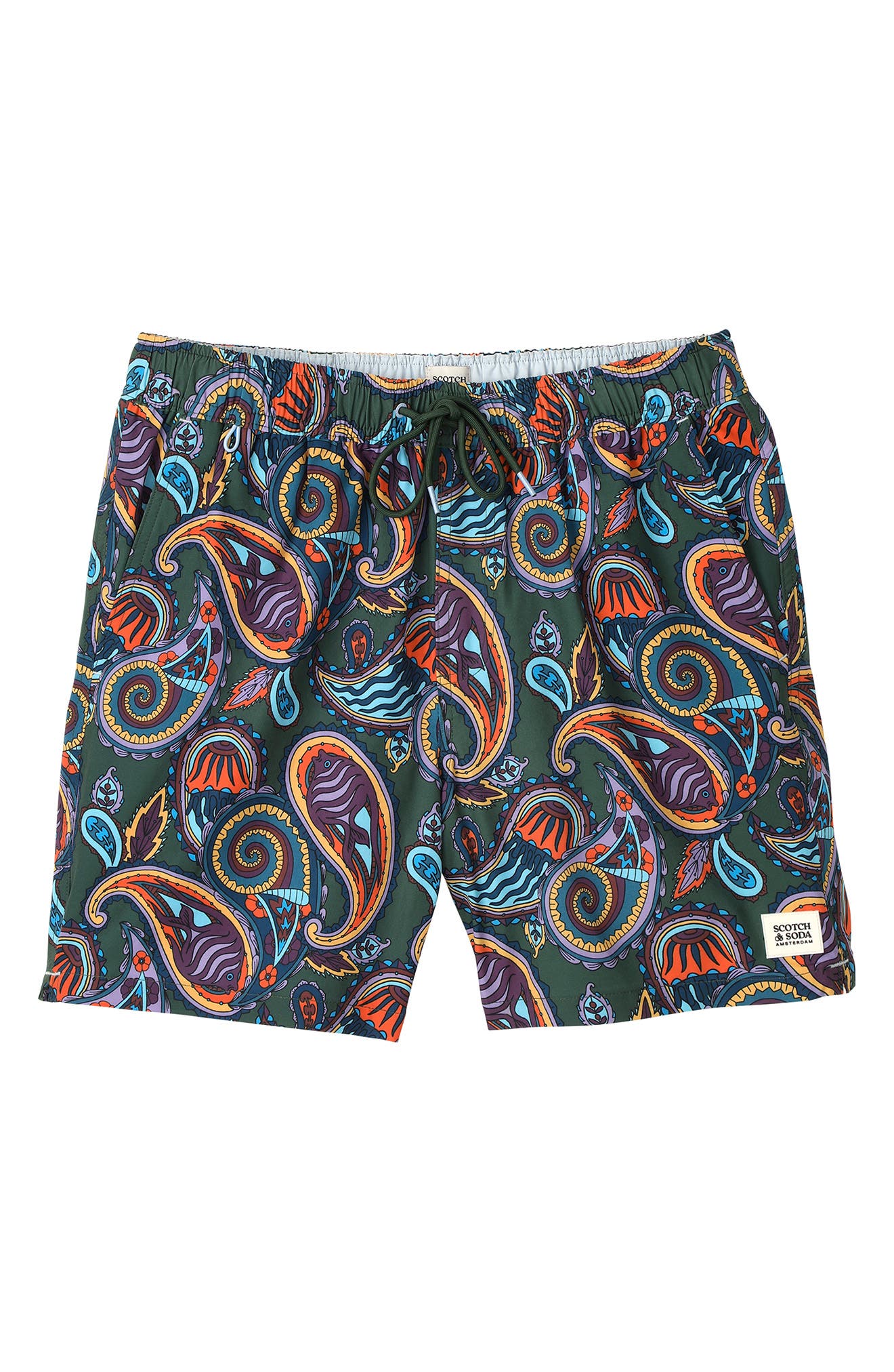 Scotch & Soda Miami Ice Swim Trunks
