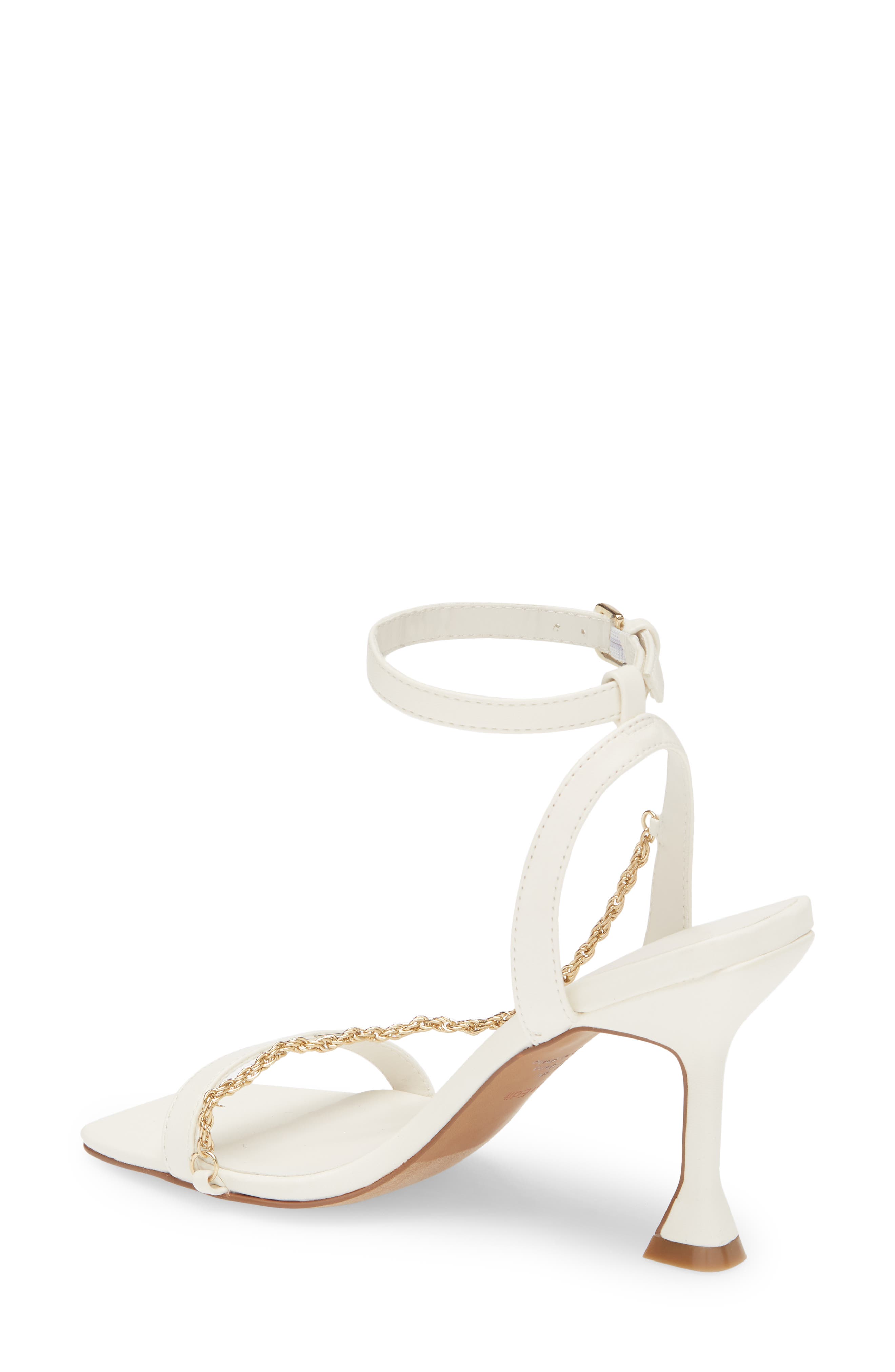 Open Edit Renata Chain Ankle Strap Sandal, Alternate, color, 