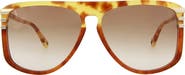 Chloé Fashion 62mm Oversize Aviator Sunglasses