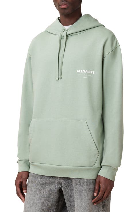 オールセインツ AllSaints Mira Sweat レディース パーカー スウェット Muted Green スウェットシャツ＆フーディー | オールセインツ 公式オンライン