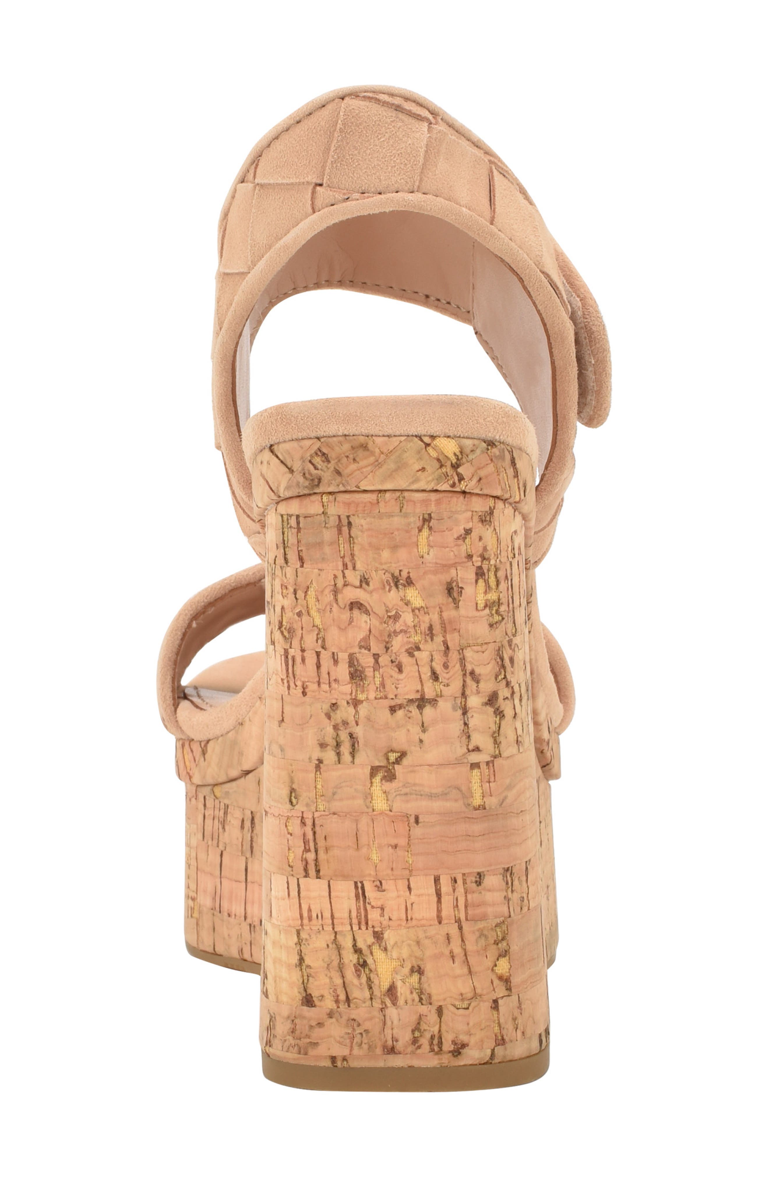 GUESS Cataline Slingback Platform Wedge Sandal, Alternate, color, 