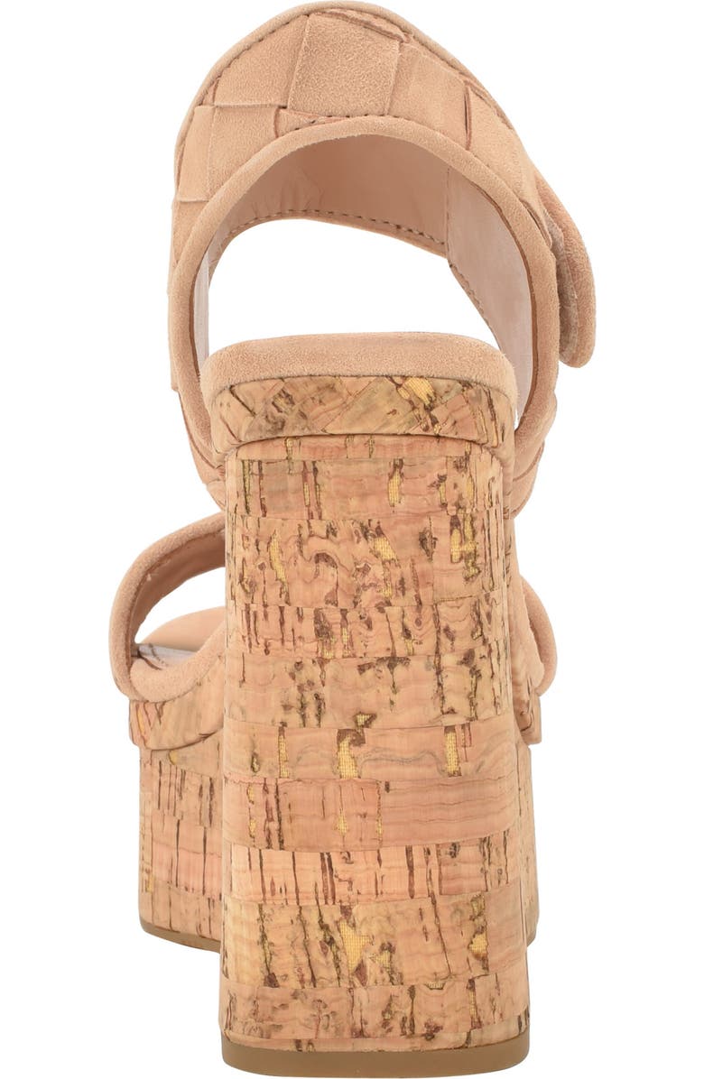 GUESS Cataline Slingback Platform Wedge Sandal, Alternate, color,