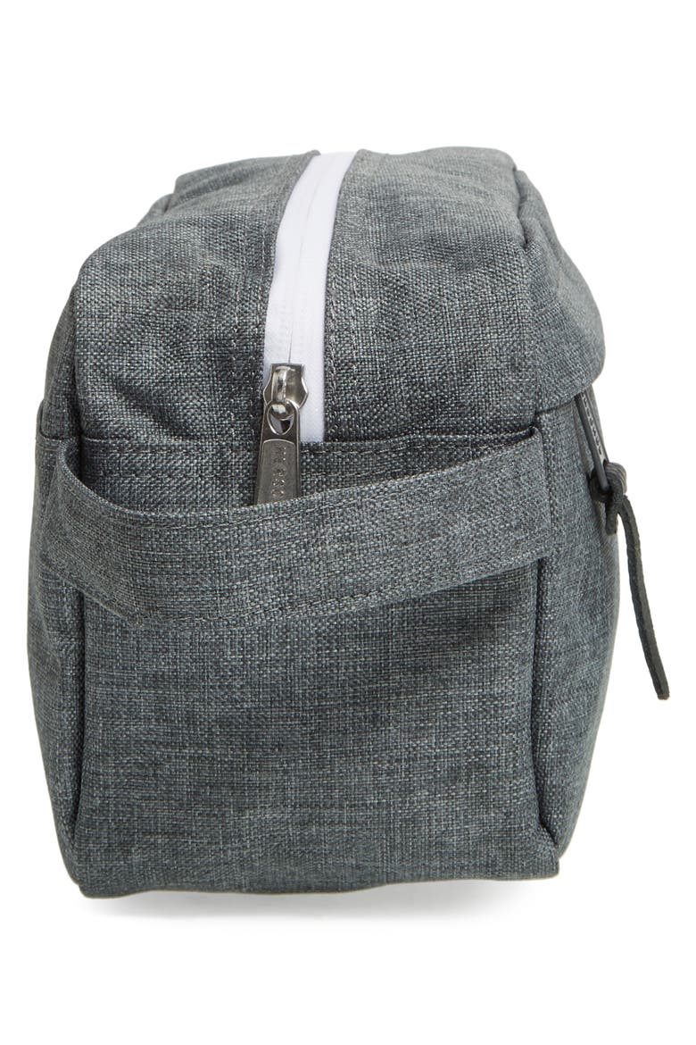 'Chapter' Travel Kit, Alternate, color, CHARCOAL CROSSHATCH