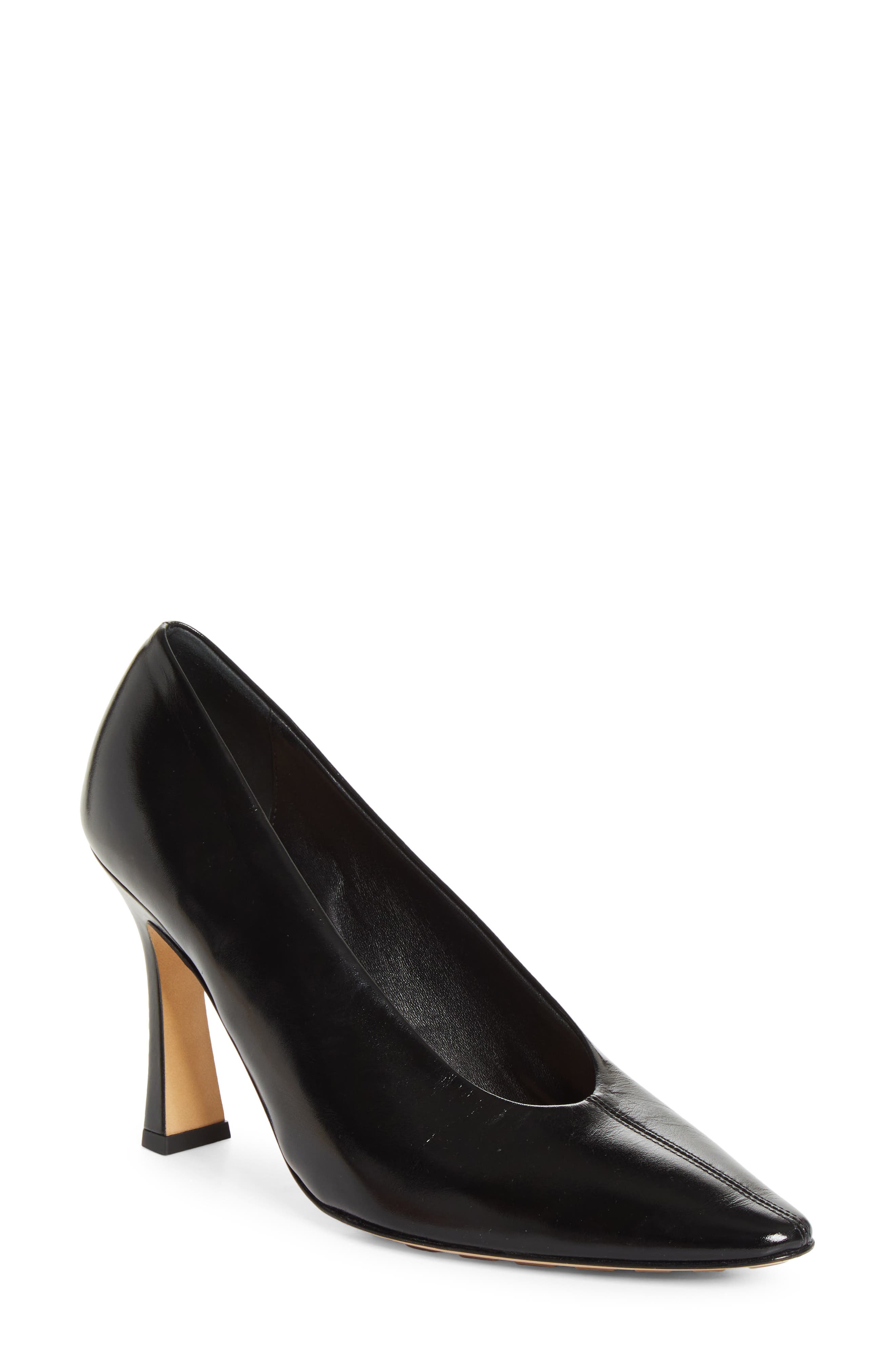 Bottega Veneta Sofia Cushion Pump, Main, color, 1000 Black
