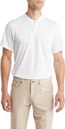 PGA TOUR Short Sleeve Baseball Pique Polo