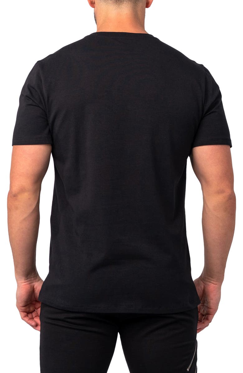 Maceoo Embellished Lion Outline T-Shirt, Alternate, color, 