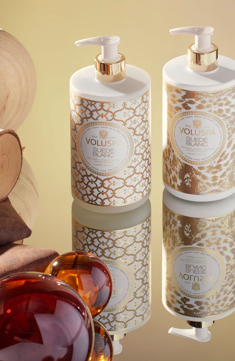 Voluspa Suede Blanc Hand Soap, Alternate, color, Suede Blanc