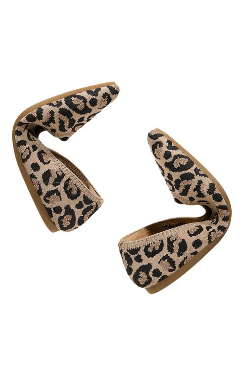 Vivaia Pointed-toe Ballet Flats In Brown